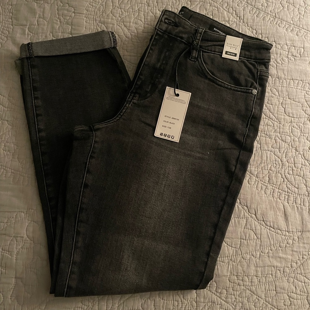 Judy Blue Boyfriend Jeans NWT